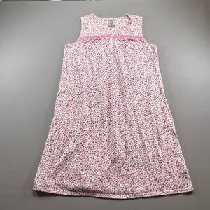 Simply Basic Nightgown Women Large Multicolor Multicolor Floral Cotton Sleepwear